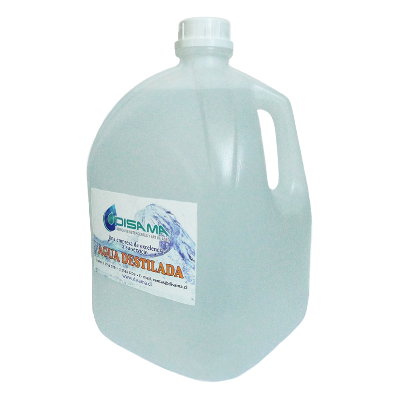 Agua destilada 5 litros
